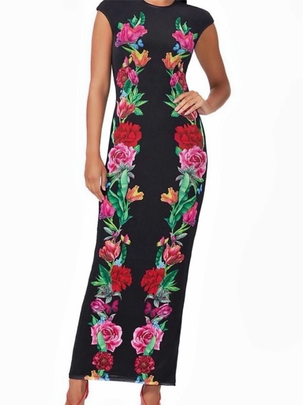 AFRM Cody Floral Maxi Dress